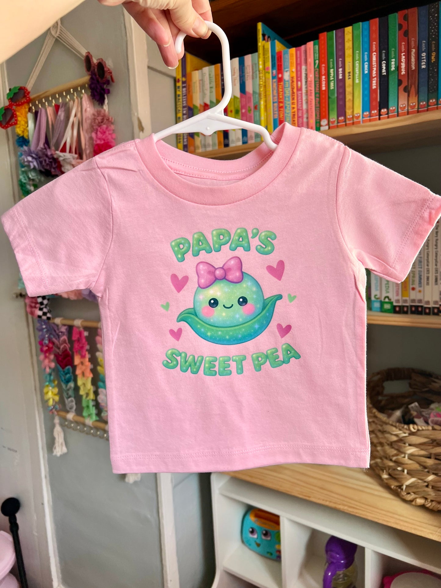 "Papa's Sweet Pea" Baby/Toddler T-Shirt