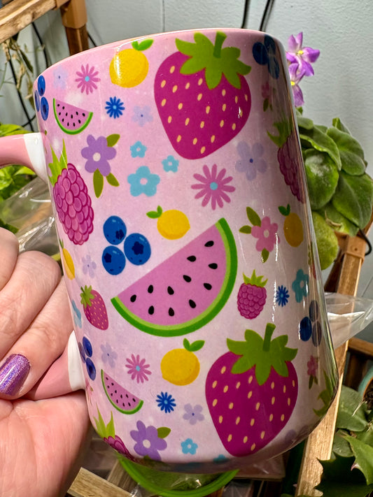 Fruits of Summer Mug 15 oz