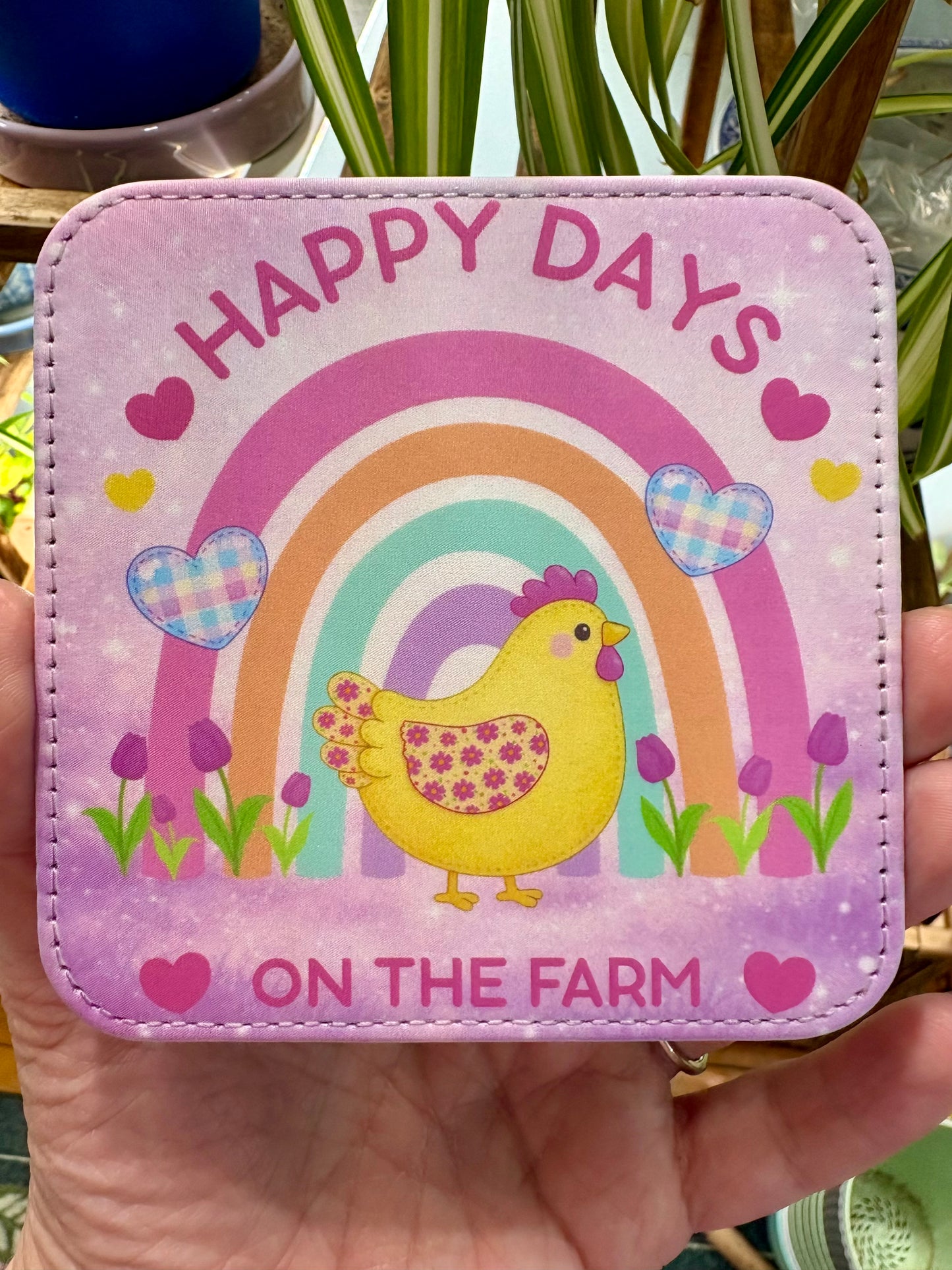 Happy Days On The Farm Coaster