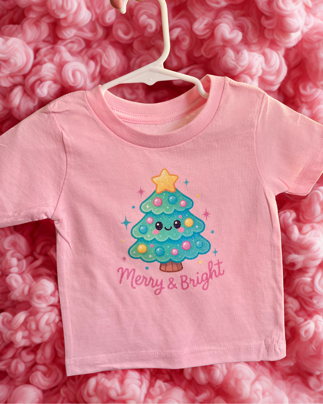 "Merry & Bright" Baby/Toddler T-Shirt